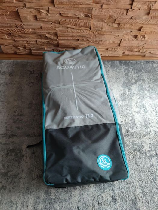 Deska SUP pompowana deska SUP AQUASTIC Perth Pro 11'2" allround różowy