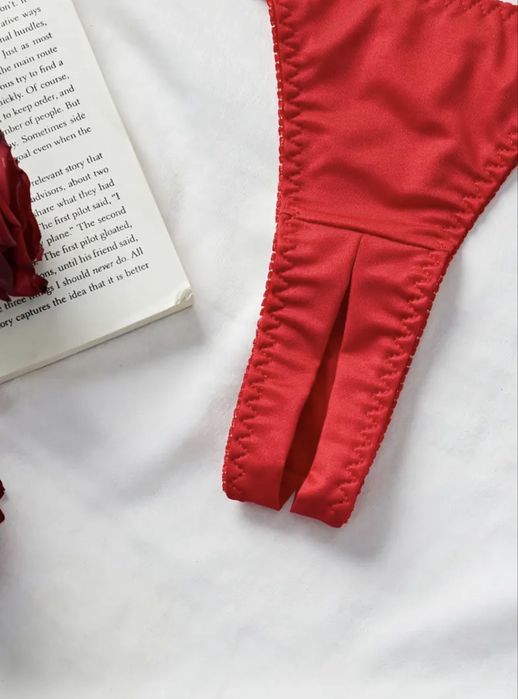 Комплект нижньої білизни еротичний сексуальний з відкритим доступом