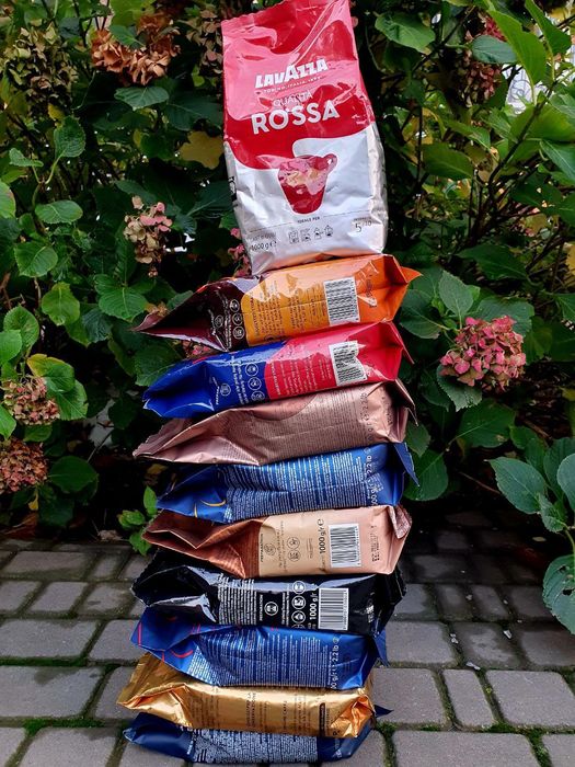 Lavazza кава 1кг - Super Crema/Oro/Rossa/Gold/Tierra