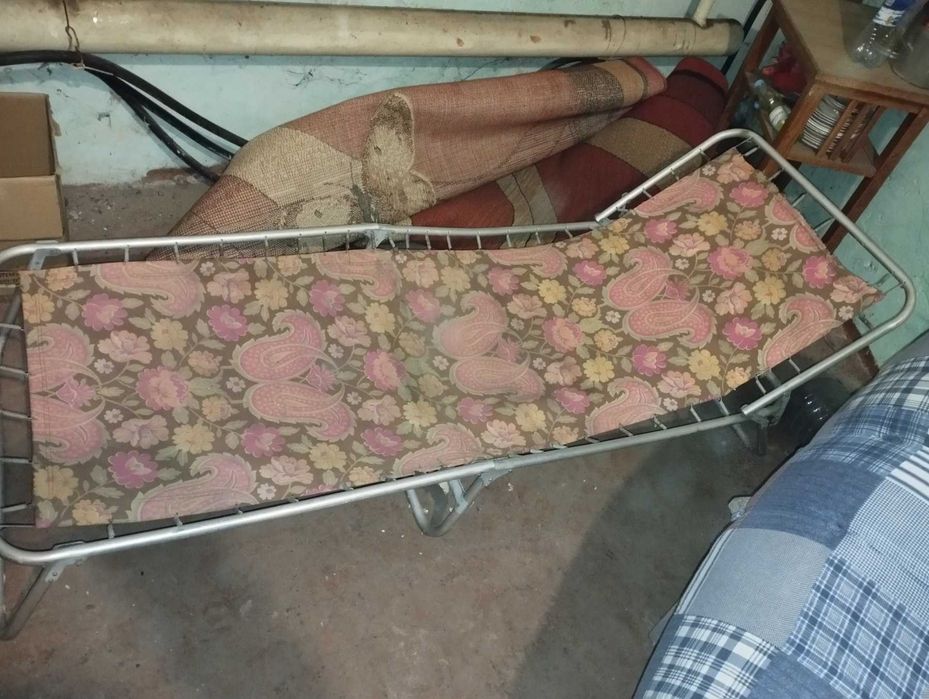 Раскладушка алюминиевая ссср