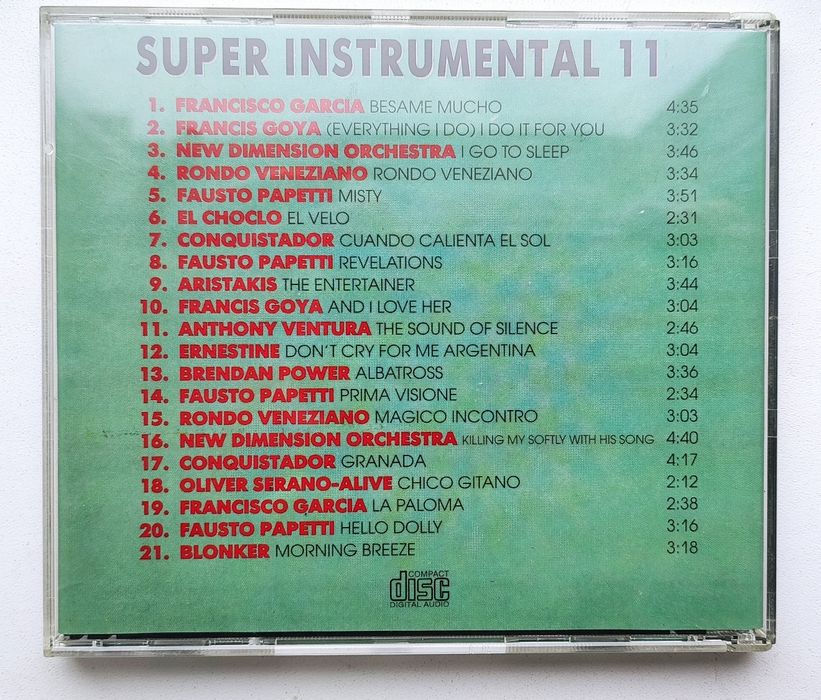cd диски музичні super instrumental