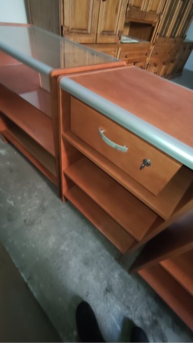 Lada lady sklepowe kontuar witryna 3x 3 szt.