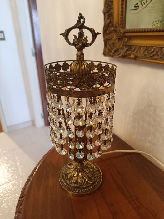 Antique-Style Golden Lamp