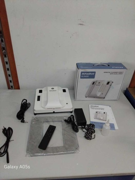 Inteligentny Robot myjka do mycia okien szyb glazury AlfaBot GLS400