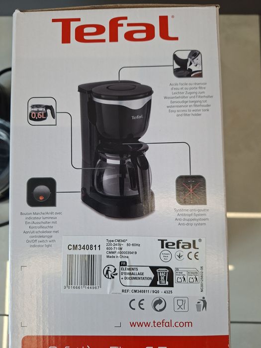 Кавоварка крапельна Tefal CM340811