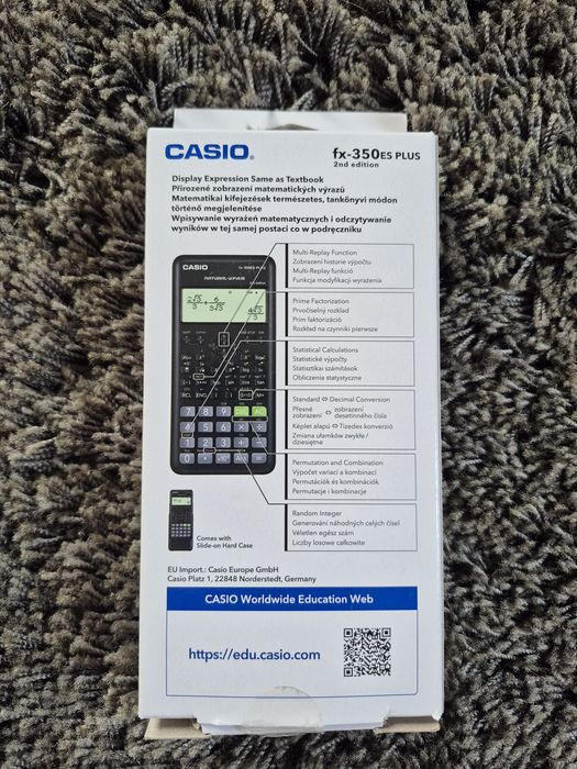 Kalkulator naukowy Casio FX-350 es plus