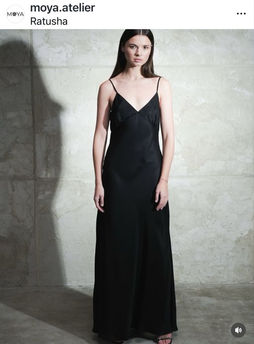 Чорна сукня сарафан Moya atelier