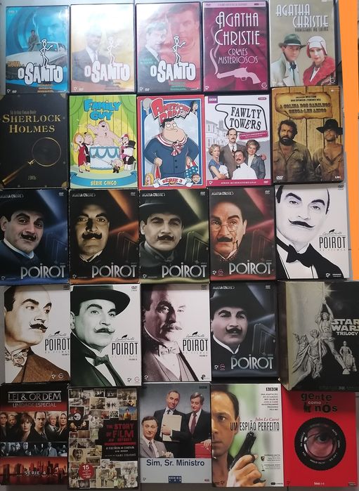 LOTE de 260 DVD's Originais / filmes / séries /  (LOTE 53)
