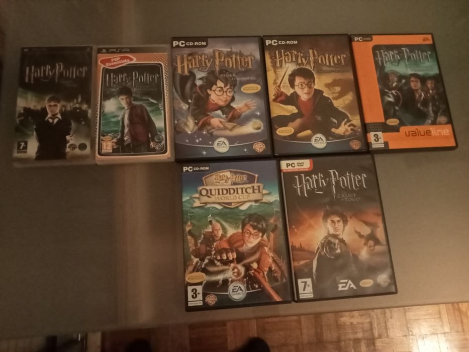 Jogos Harry Potter PC e PSP
