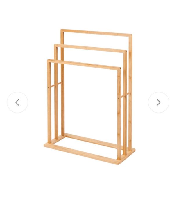 Toalheiro/Bengaleiro Madeira Bamboo CASA