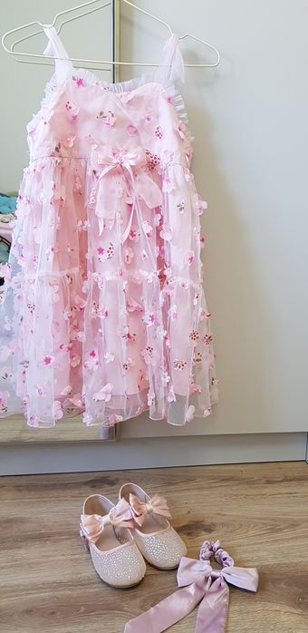 Sukieneczka Reserved 134-140 buty i gumka