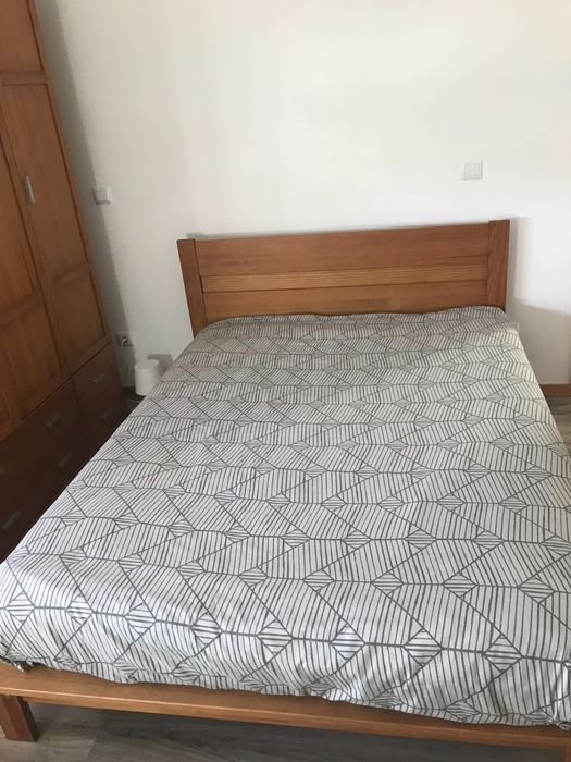 Quarto madeira maciça completo