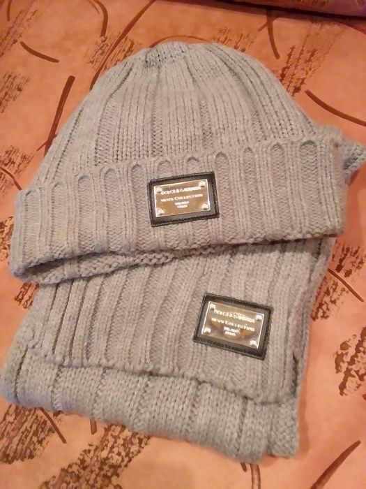 Шапка с шарфом спортивный комплекс