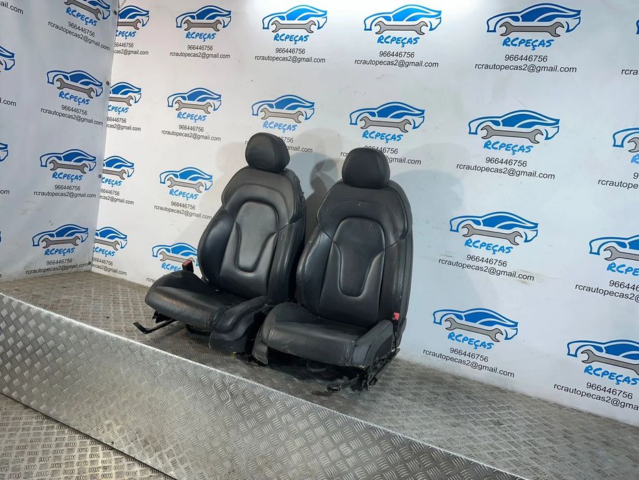 Conjunto Bancos Originais S-Line Audi TT 8J Pele 2006 - 2014