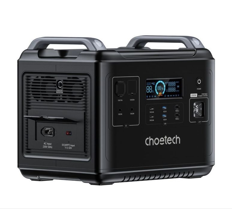 Зарядна станція Choetech BS006 2000W / 1997Wh (Нова)