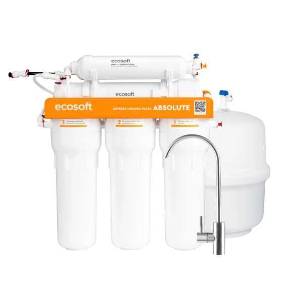 Фільтр Зворотного Осмосу ECOSOFT ABSOLUTE з мінералізатором