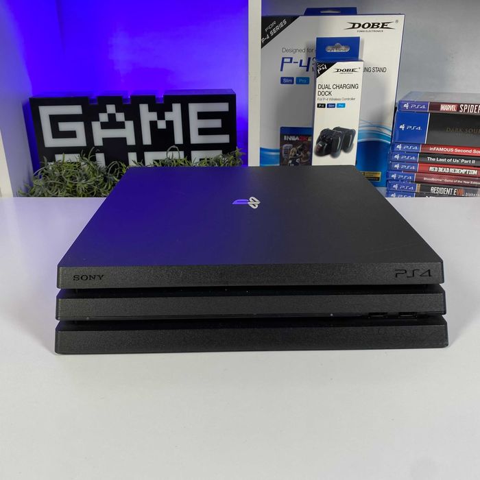Консоль Sony PlayStation 4 Pro 1TB Black CUH-70/71xx PS4 Pro Б/У