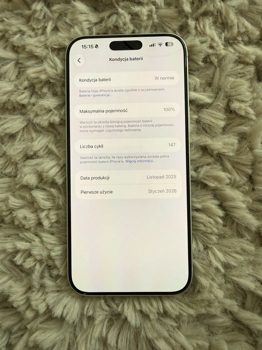 iPhone 17 Pro Max bateria 100%