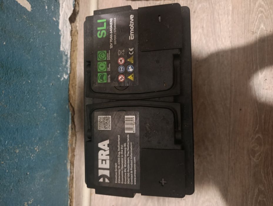 Акумулятор ERA 12V 70Ah+лівий
