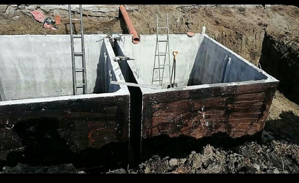 Szambo szamba betonowe ekologiczne 4mx12m