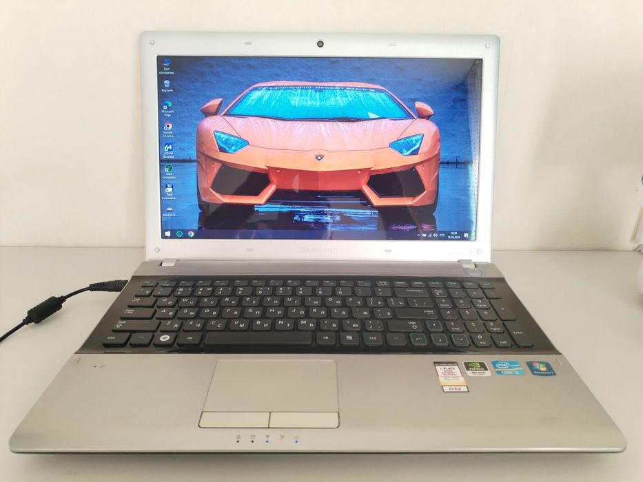 Samsung RV518\i5-2520\nVidia GT 520M\DDR-4Gb\Win11\SilverBlack