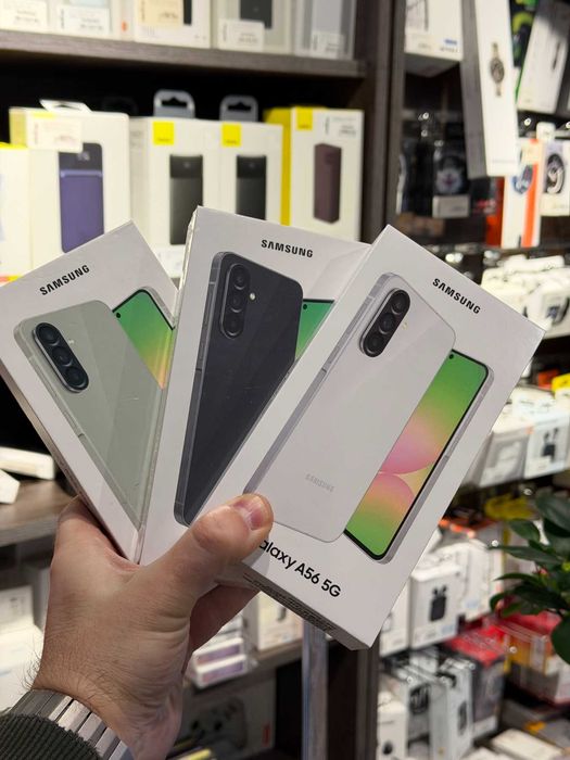 Смартфон Samsung Galaxy A56 5G 8/128 Awesome Graphite, Olive, Grey