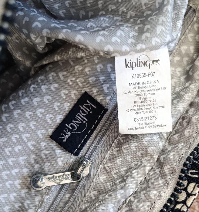 Сумка жіноча Kipling в квітковий принт