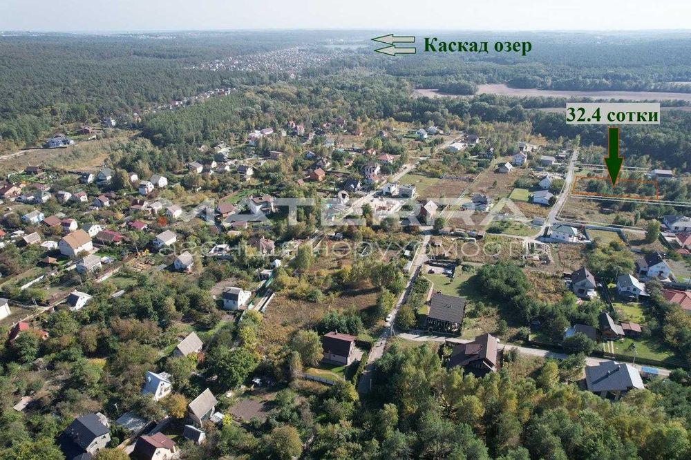 Круглик - Віта-Поштова Продаж ділянки 32.4 сотки з соснами