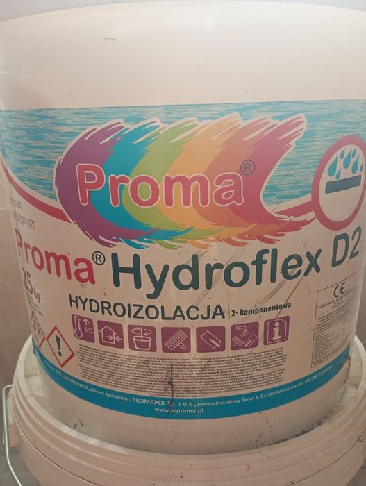 Proma Hydroflex D2 25 kg – NOWE, NIEUŻYWANE 5 wiader