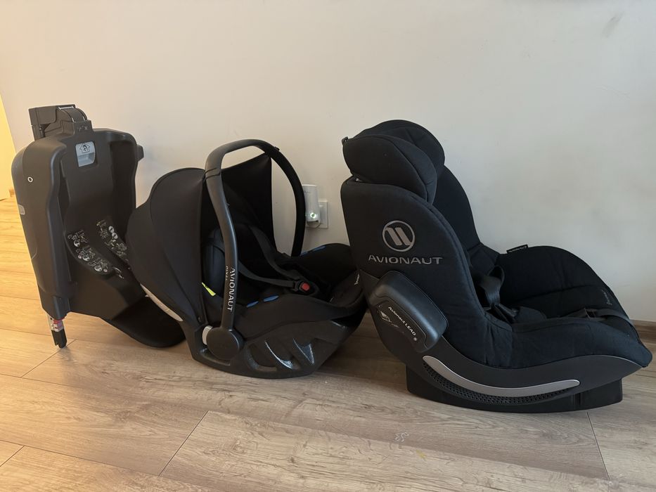 Fotelik / nosidełko Avionaut pixel pro + aerofix 2.0 + baza IQ isofix