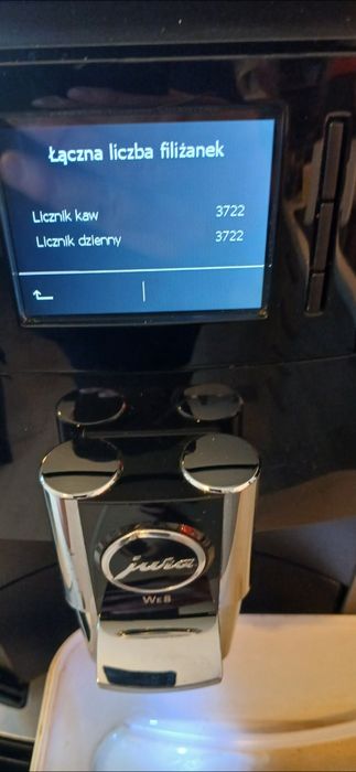 Profesjonalny ekspres JURA WE8 (Model 15286) | Tylko 3800 kaw |