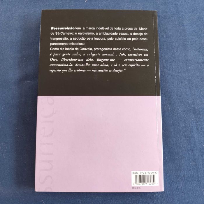 Mário de Sá Carneiro - Ressurreição