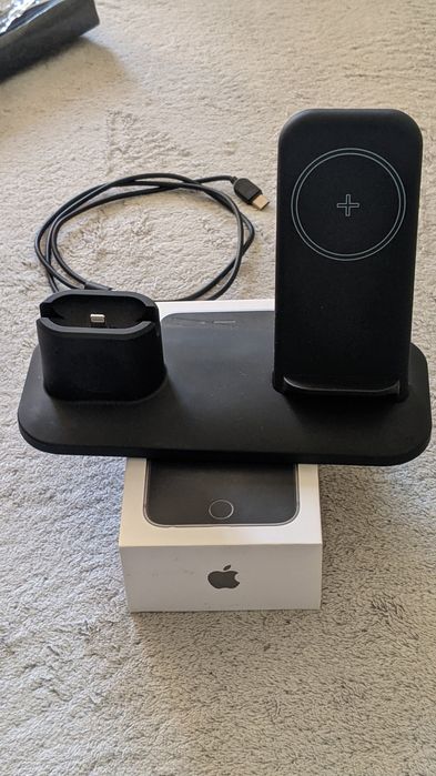 Зарядний пристрій ( стенд ) 2 в 1  , Apple/Android