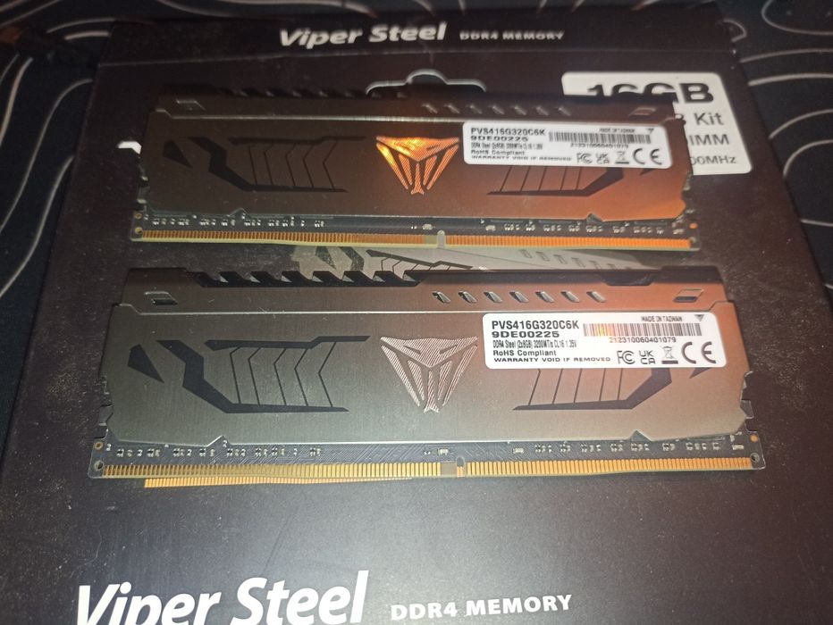 Ddr4 16gb (8x2) Patriot viper