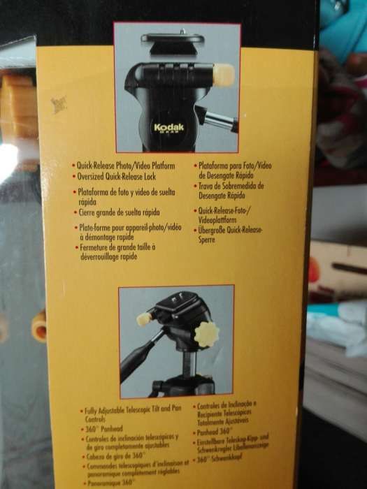 Tripé kodak 1,70cm