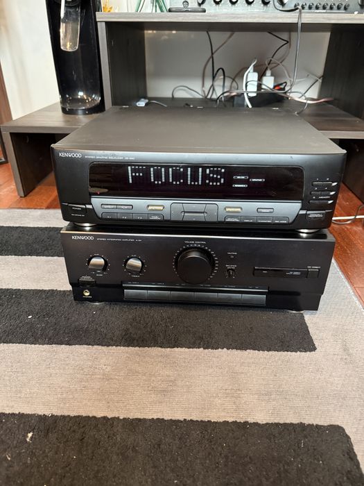 Kenwood krektor GE-850 z analizatorem widma.