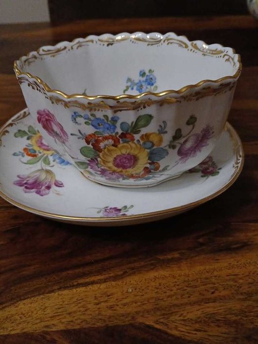 Zestaw porcelany z Drezna