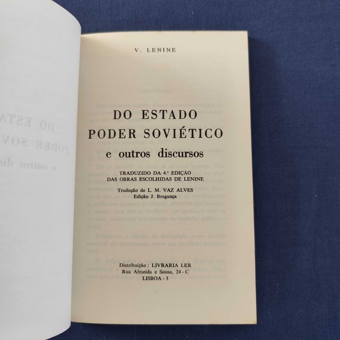 V. I. Lenine - Do Estado e Poder Soviético e outros discursos