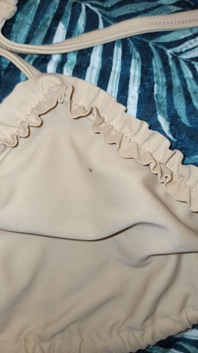 Strój kąpielowy damski beżowy 38/40 m/l