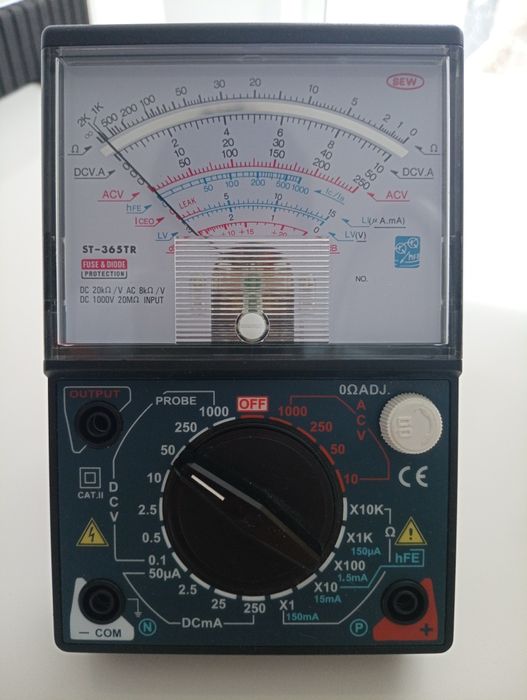 Multímetro Analógico Multitester