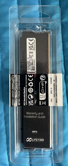 Memória ram 16gb DDR5 NUNCA USADA