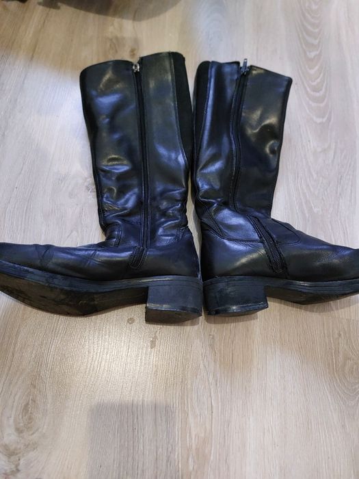 Kozaki damskie czarne rozmiar 38