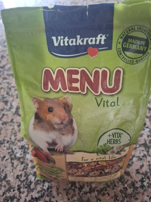 Kit gaiola+alimento+ninho hamster