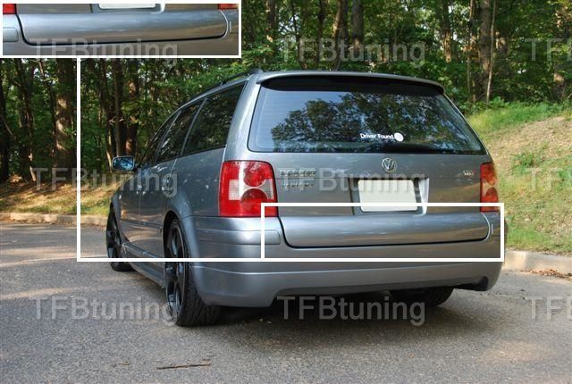 spoiler blenda na klapę passat b5 b5fl tfb tuning