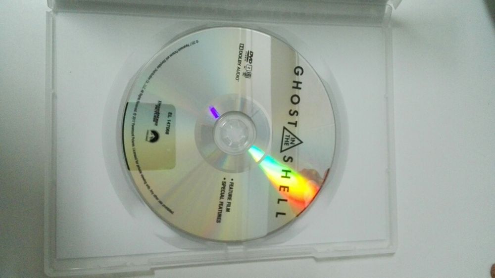 DVD original Ghost in the shell: agente do futuro