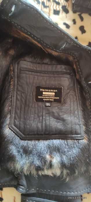 Курточка кожаная