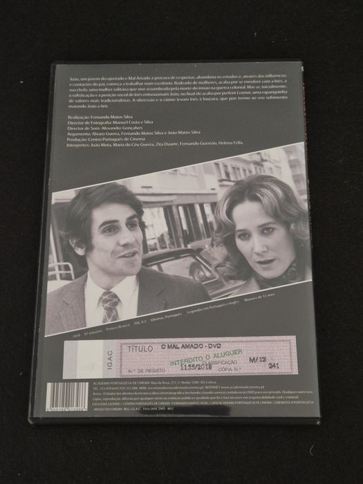O Mal Amado, O Filme Censurado de Fernando Matos Silva