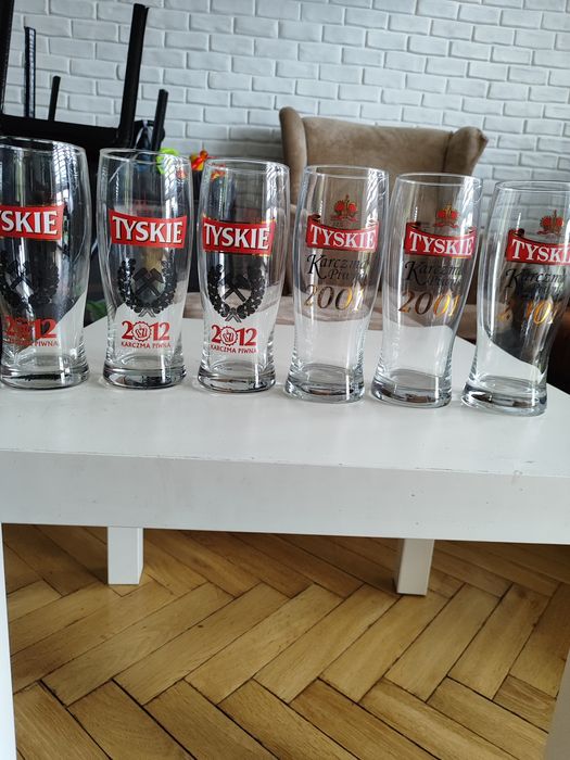 Szklanki do piwa 0.5 litra Tyskie