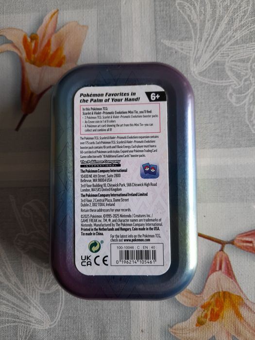 Caixa Metálica Pokémon Flareon