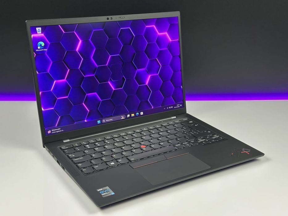 Laptop Lenovo ThinkPad X1 Carbon Gen 9 | i7-1185G7 / 16GB RAM / 512GB SSD / Windows 11 Pro / FHD+ / PREMIUM / Gwarancja roczna / FV 23%